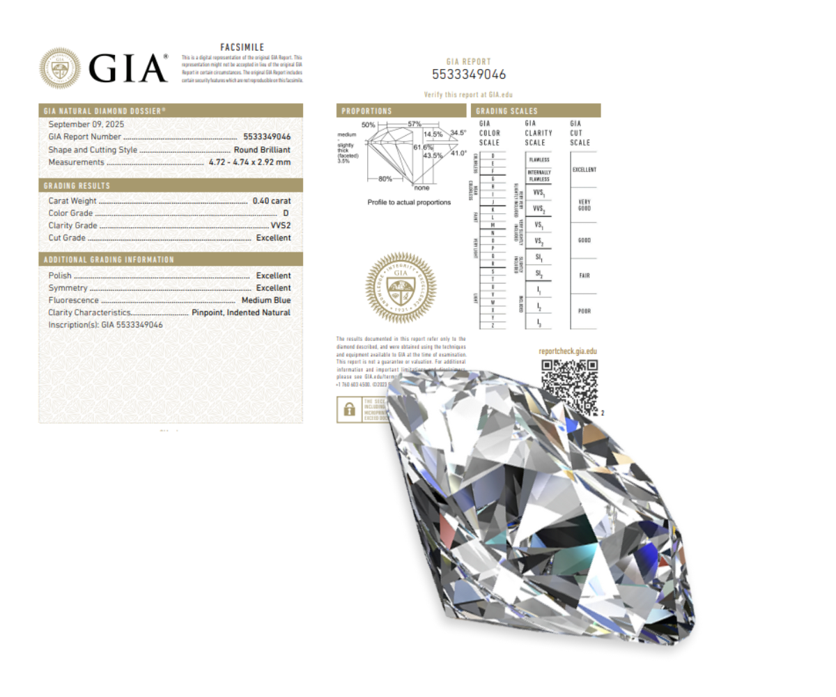 IGA — přírodní certifikované diamanty